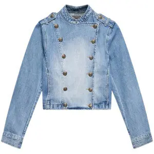 Mint Velvet Blue Denim Military Jacket